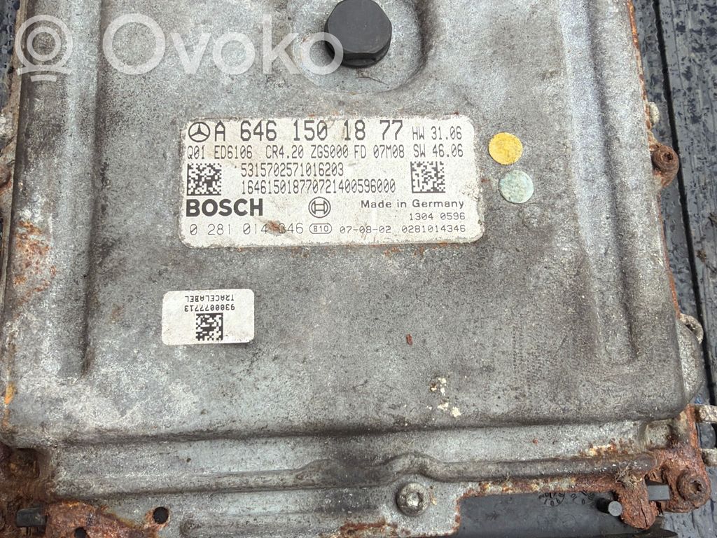 Engine control unit/module   A6461501877