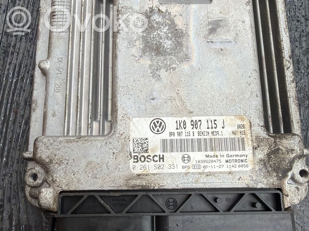 Volkswagen Golf V Engine control unit/module 