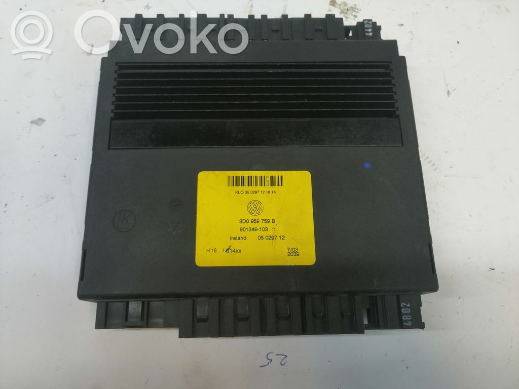 Volkswagen Phaeton Seat control module 