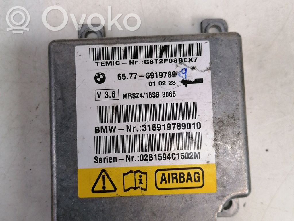 BMW 5 E39 Airbag control unit/module 