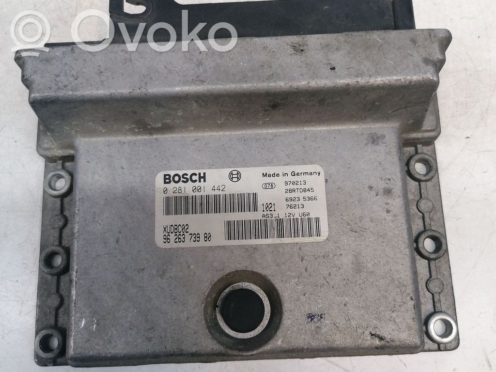 Peugeot 806 Engine control unit/module 