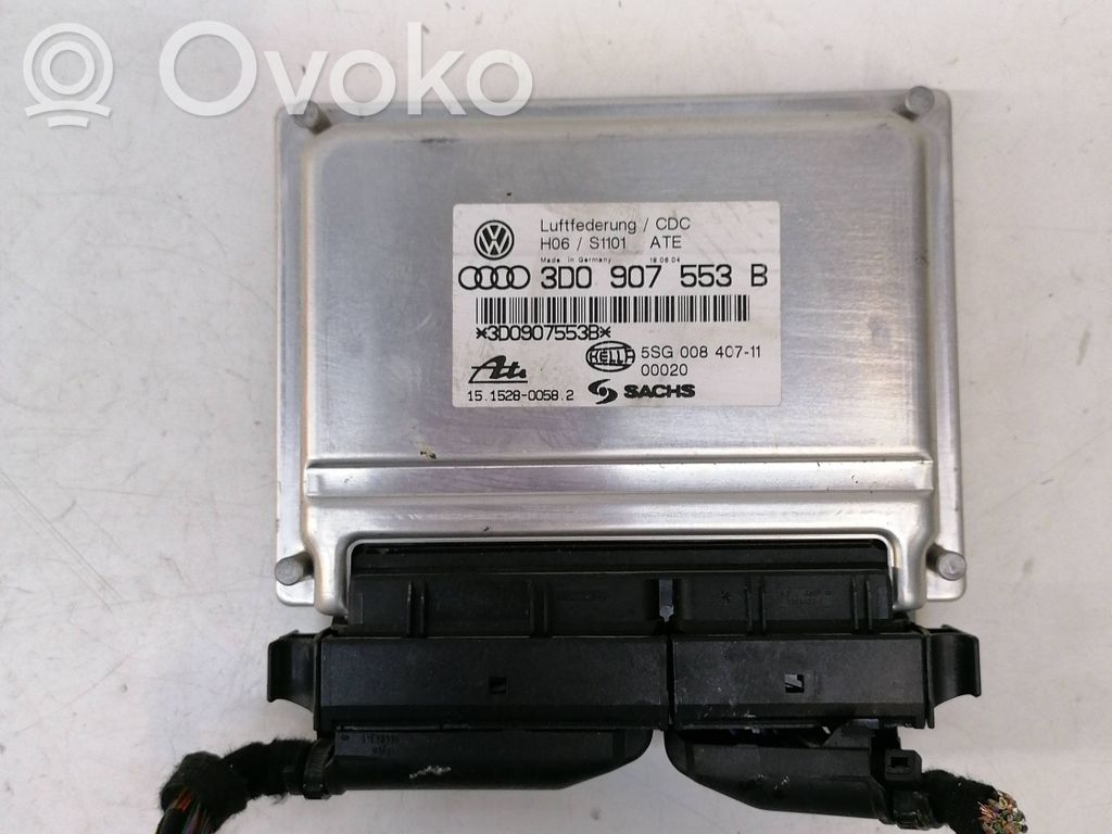 Volkswagen Phaeton Air suspension control unit module (rear) 