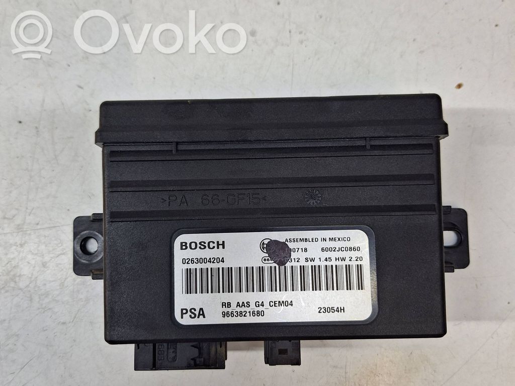 Citroen C4 Grand Picasso Parking PDC control unit/module 
