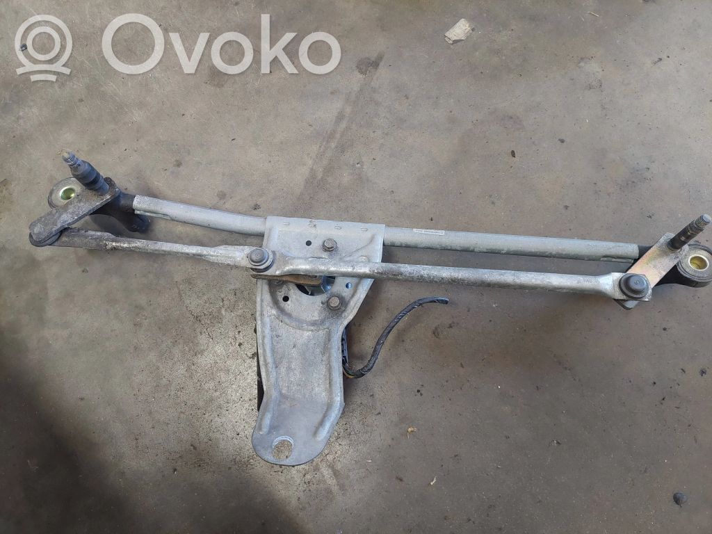 BMW X5 E53 Motor y varillaje del limpiaparabrisas delantero 