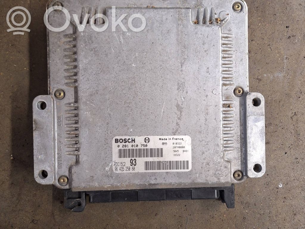 Citroen Xsara Picasso Engine control unit/module 