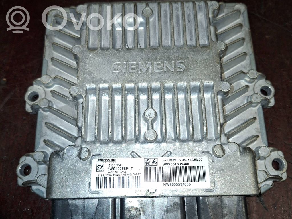 Citroen C5 Engine control unit/module 