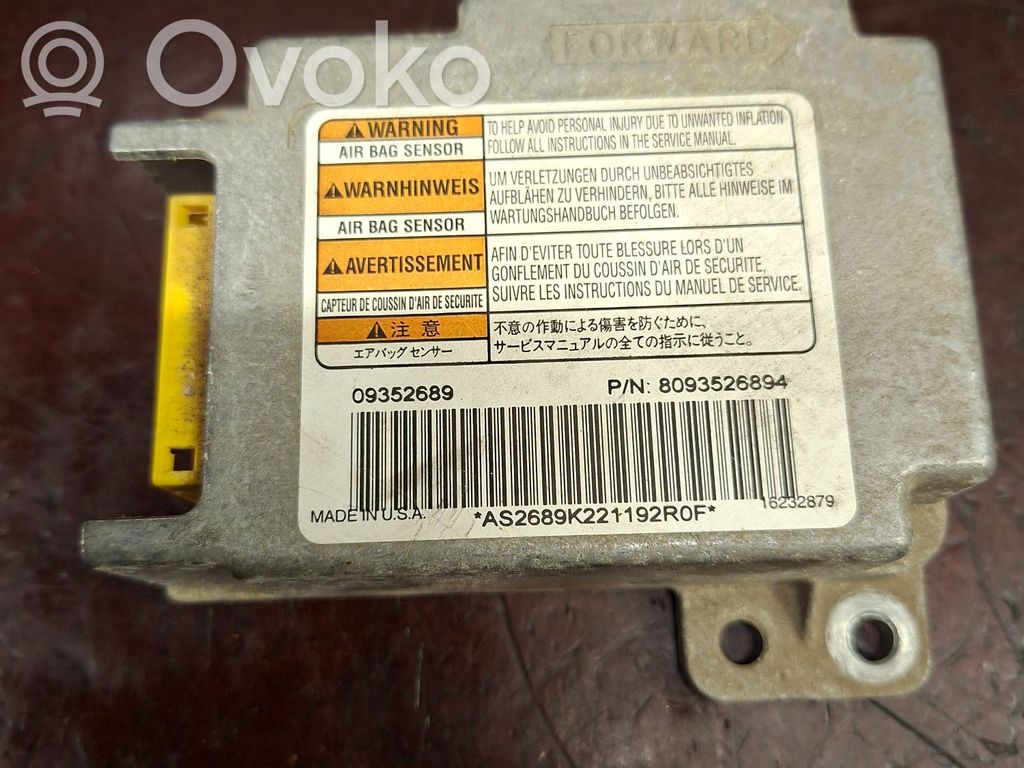 Opel Frontera B Airbag control unit/module 