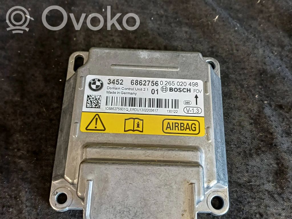 BMW 3 F30 F35 F31 Airbag control unit/module 