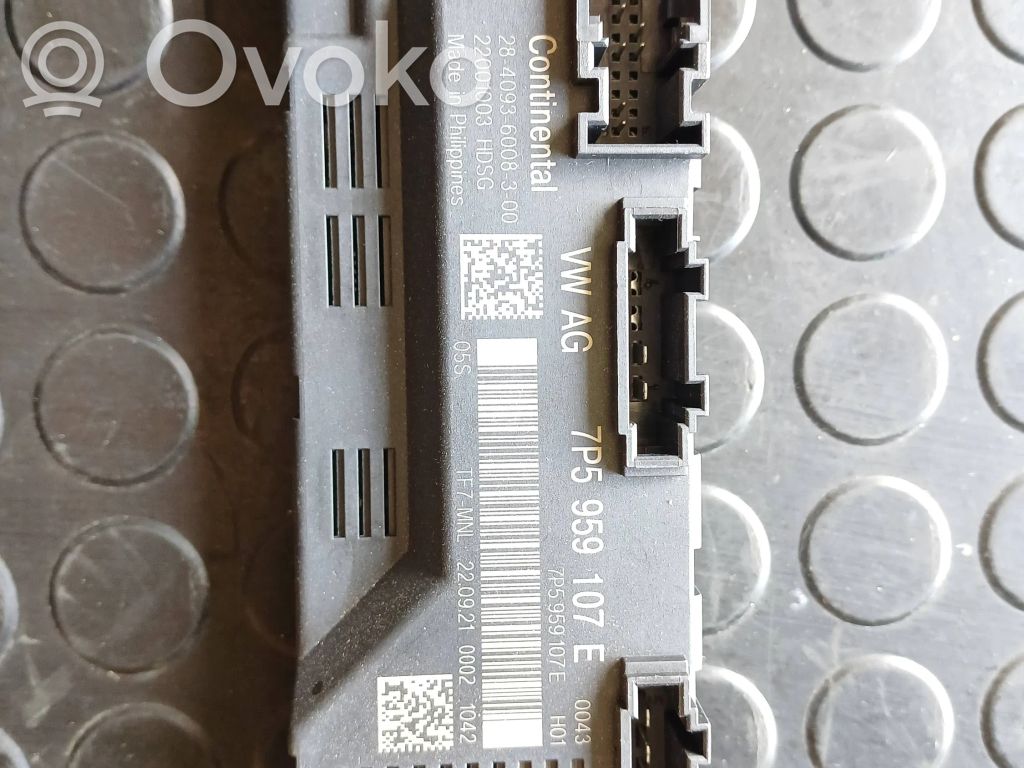 Porsche Cayenne (92A) Tailgate/trunk control unit/module 