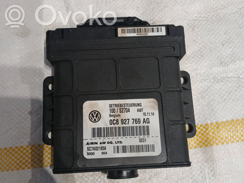 Sterownik / Moduł skrzyni biegów   0C8927769AG,SC7A021856,100S2704