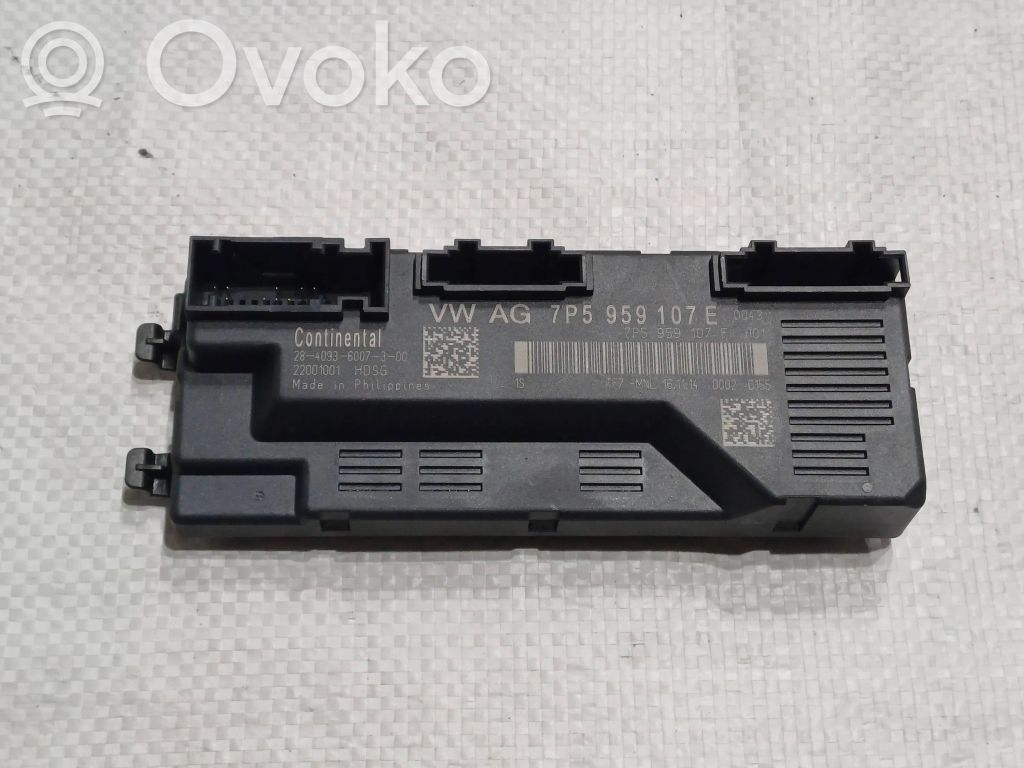 Porsche Cayenne (92A) Tailgate/trunk control unit/module 