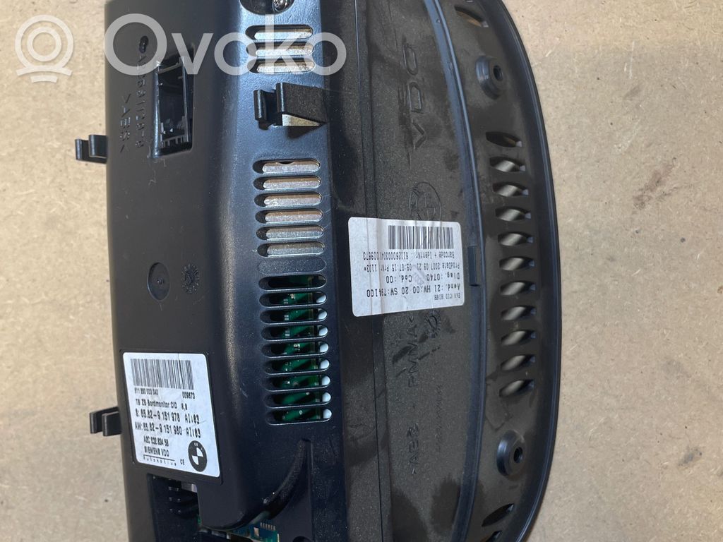 BMW 5 E60 E61 Ekrāns / displejs / mazais ekrāns 