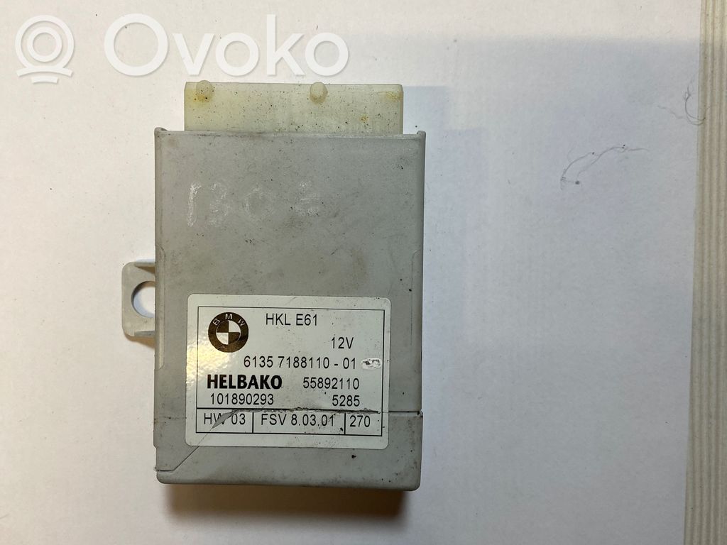BMW 5 E60 E61 Tailgate/trunk control unit/module 