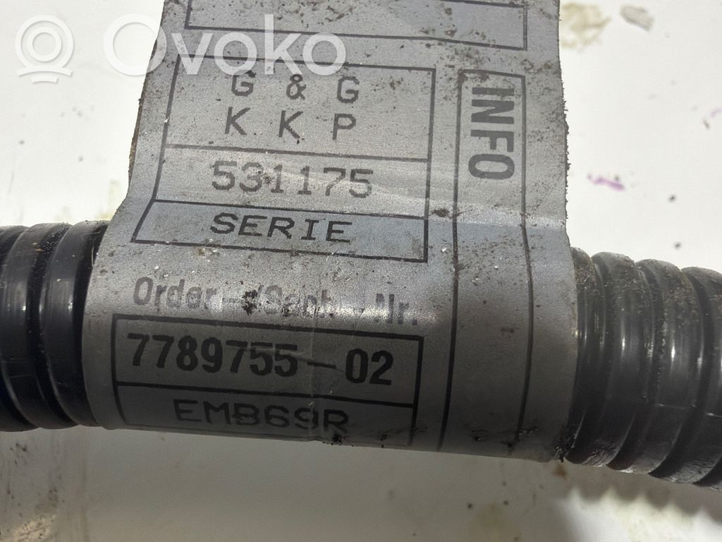 BMW 5 E60 E61 Pliusinis laidas (akumuliatoriaus) 