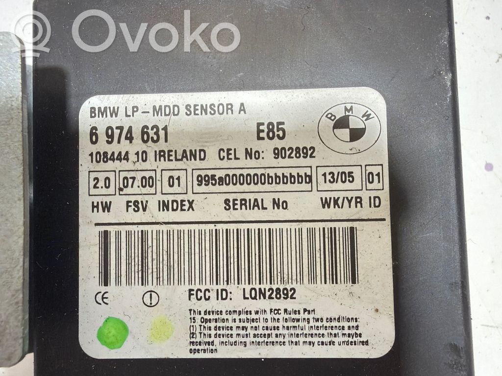 BMW Z4 E85 E86 Alarm control unit/module 