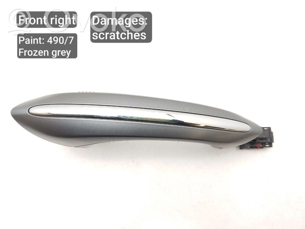 BMW 6 F06 Gran coupe Klamka zewnętrzna drzwi przednich 