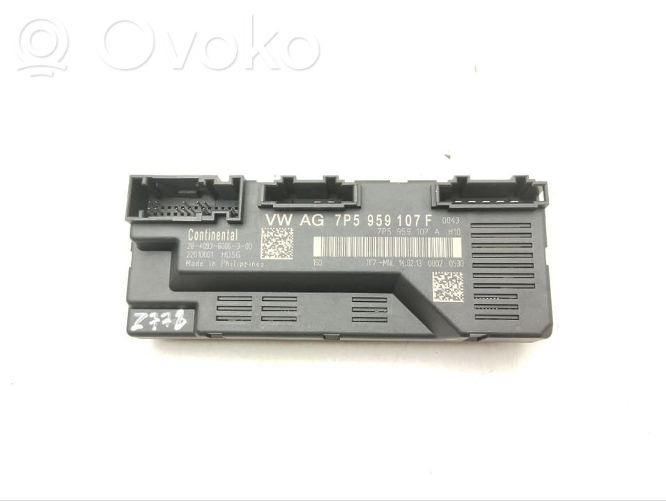 Porsche Cayenne (92A) Tailgate/trunk control unit/module 