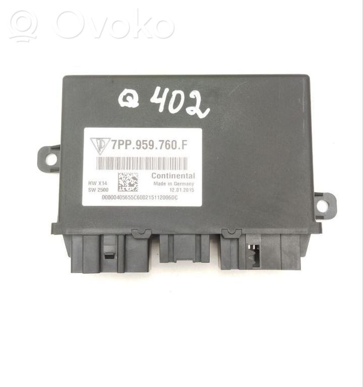 Porsche Macan (95B) Seat control module 