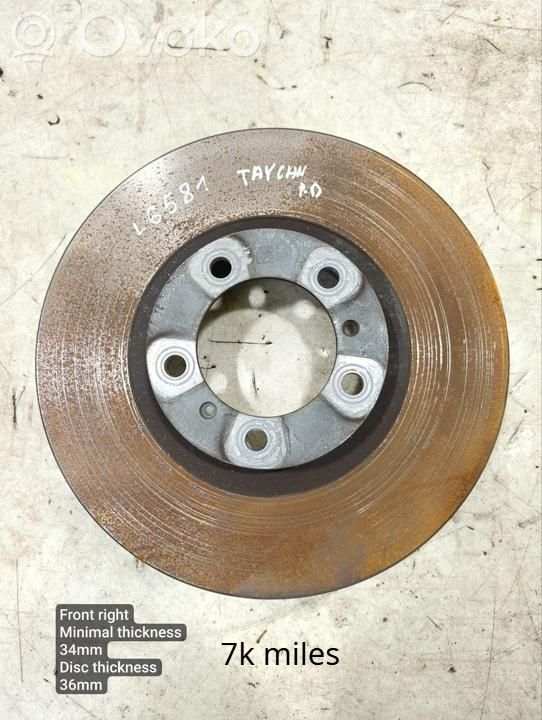 Porsche Taycan 9J1 Etujarrulevy 