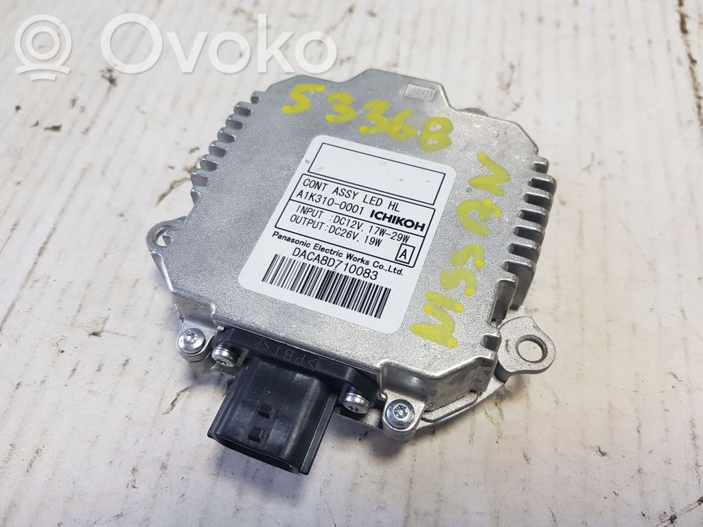 Nissan Leaf I (ZE0) LED-liitäntälaitteen ohjausmoduuli 