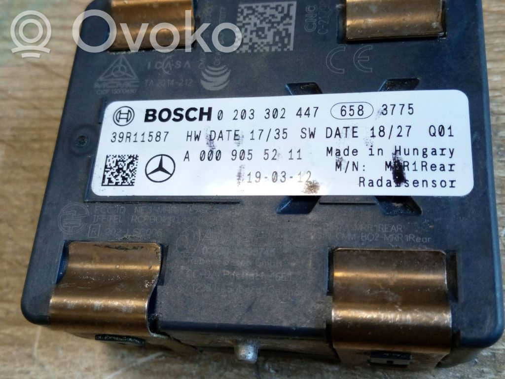 Mercedes-Benz C W205 Módulo de control de punto muerto 