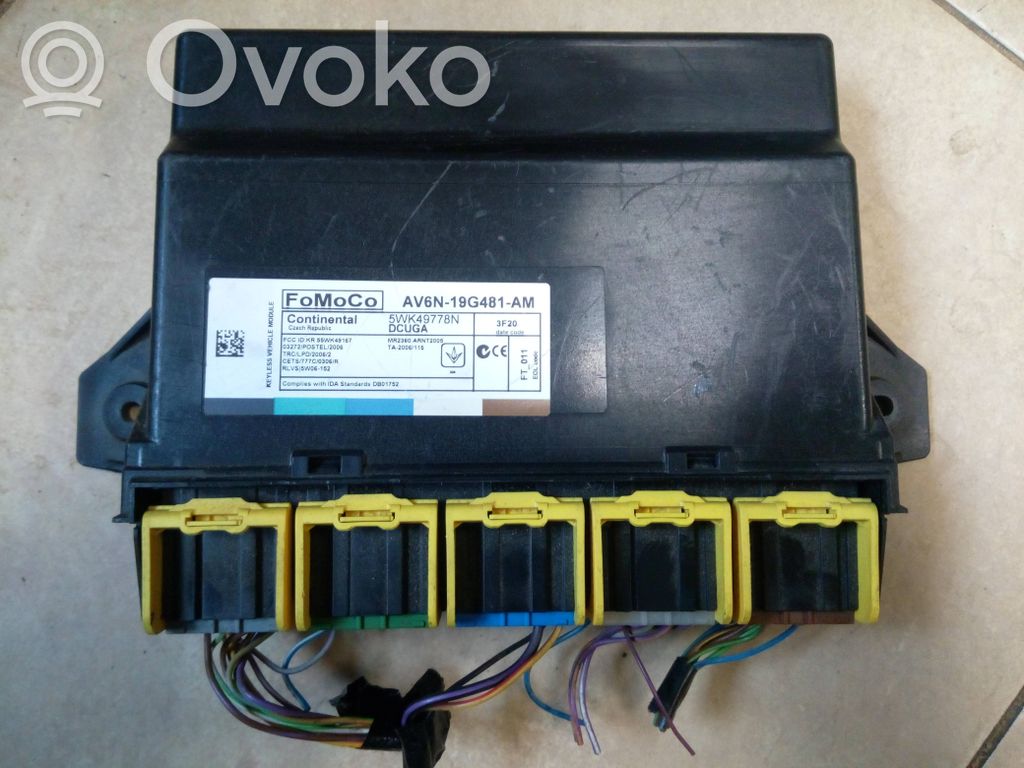 Mukavuusmoduuli   AV6N19G481AM,NE69550