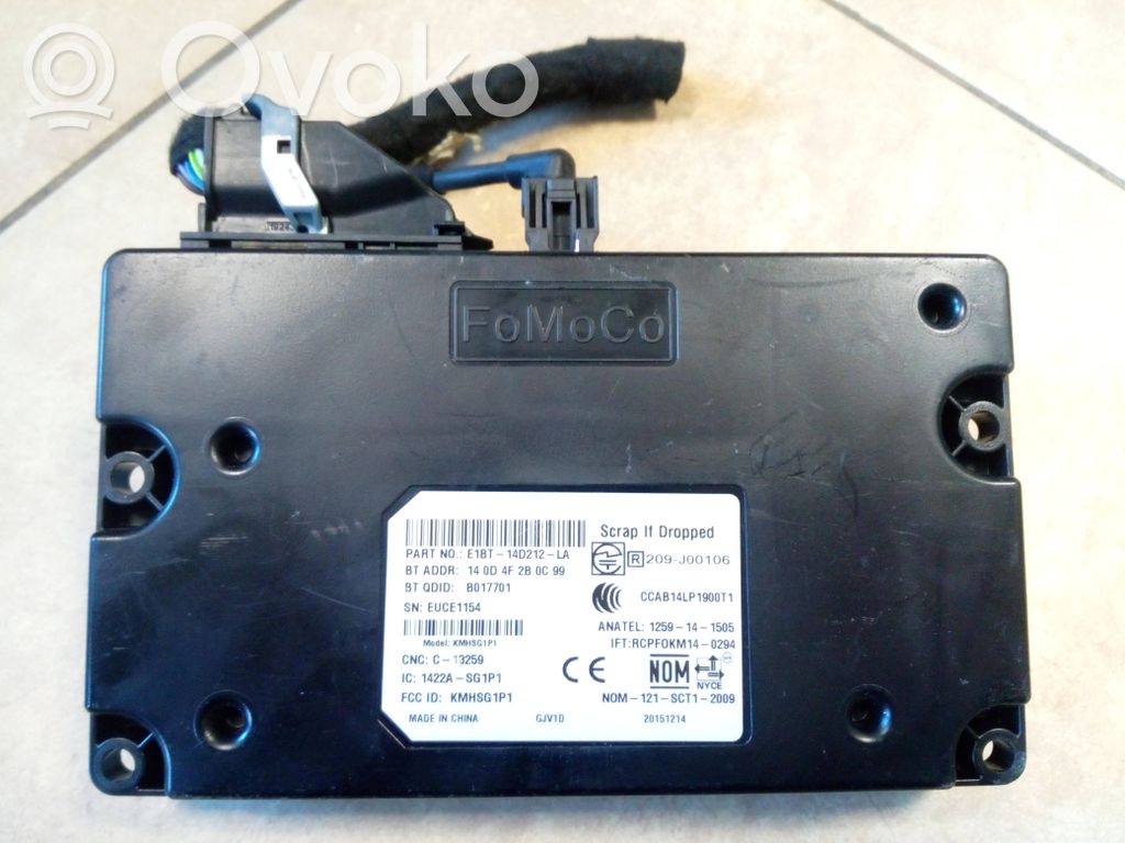 Ford Focus Bluetooth control unit module 