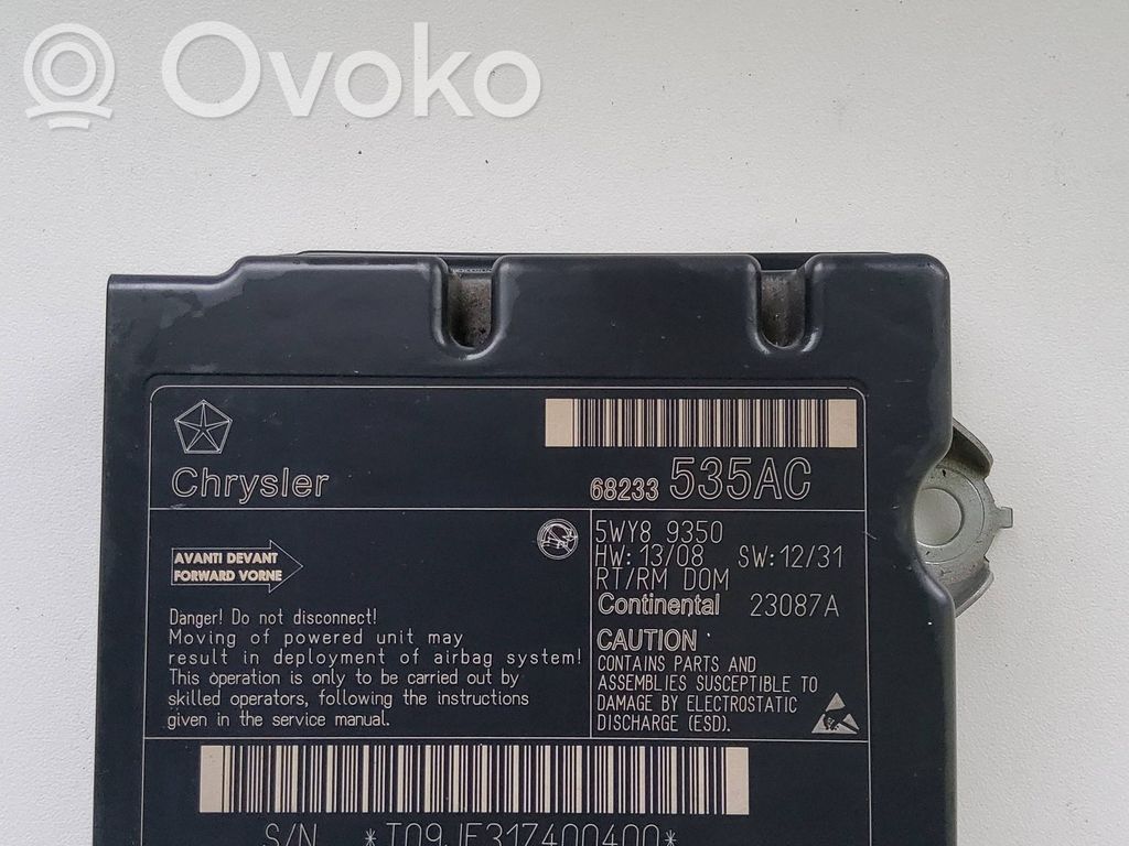 Dodge Grand Caravan Airbag control unit/module 