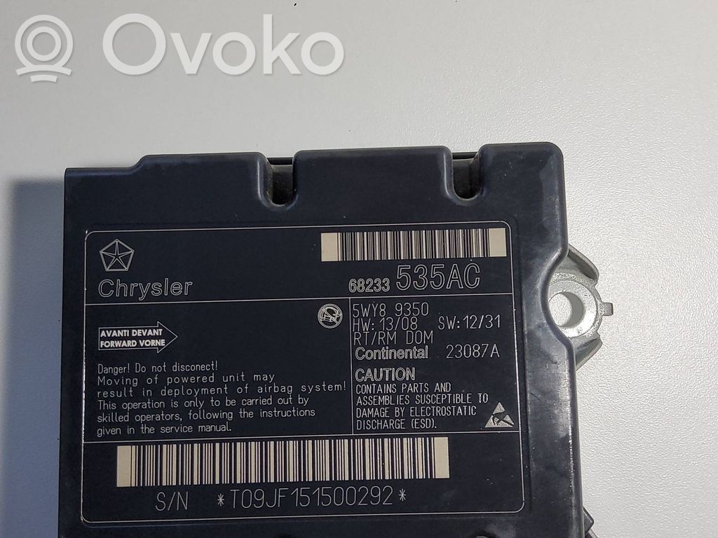 Chrysler Town & Country V Airbag control unit/module 