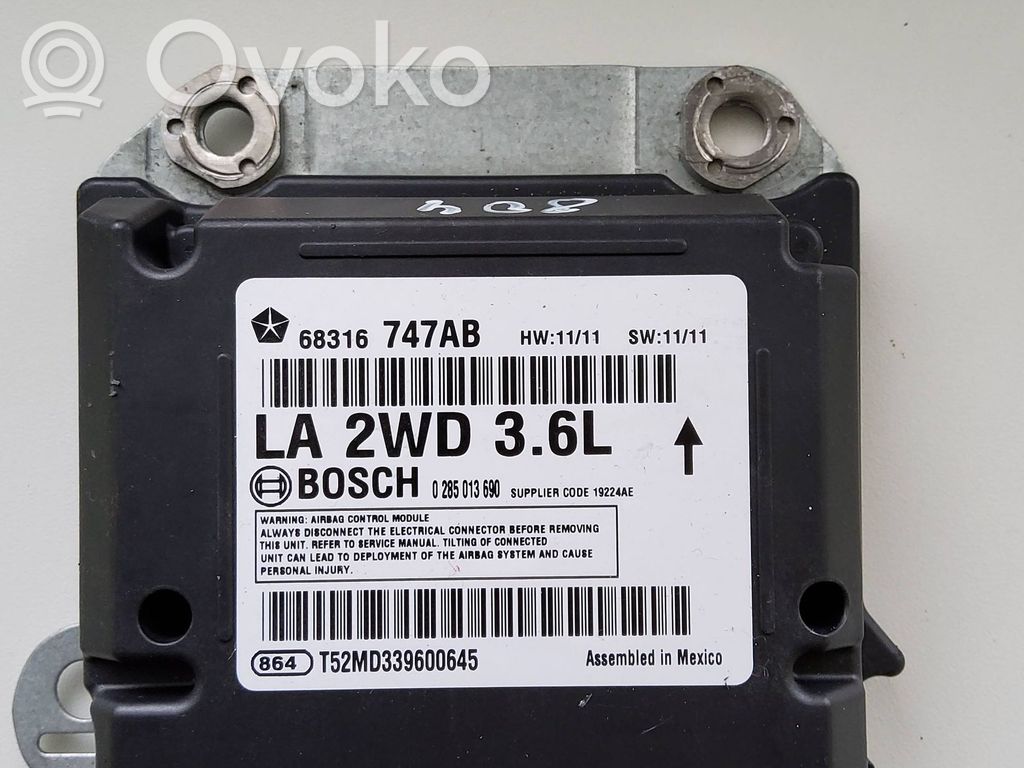 Dodge Challenger Airbag control unit/module 