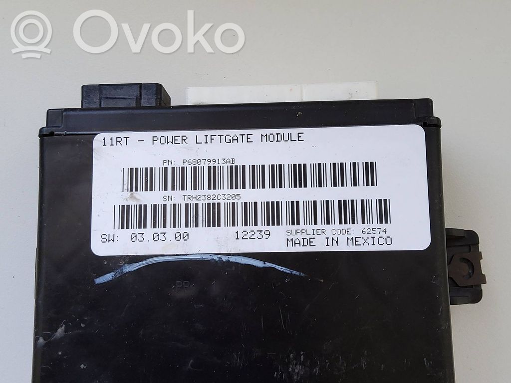 Tailgate/trunk control unit/module   P68079913AB,TD02702G3205