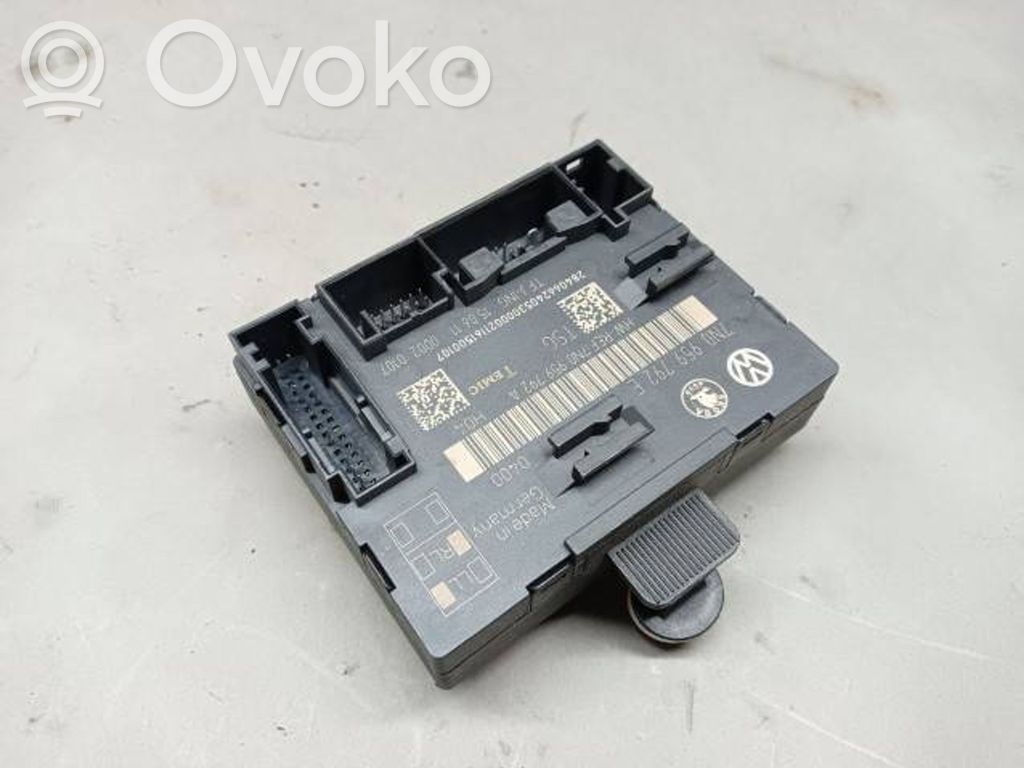 Door control unit/module   7N0959792E,7N0959792A