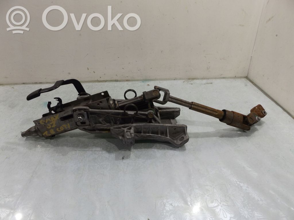 Steering wheel axle