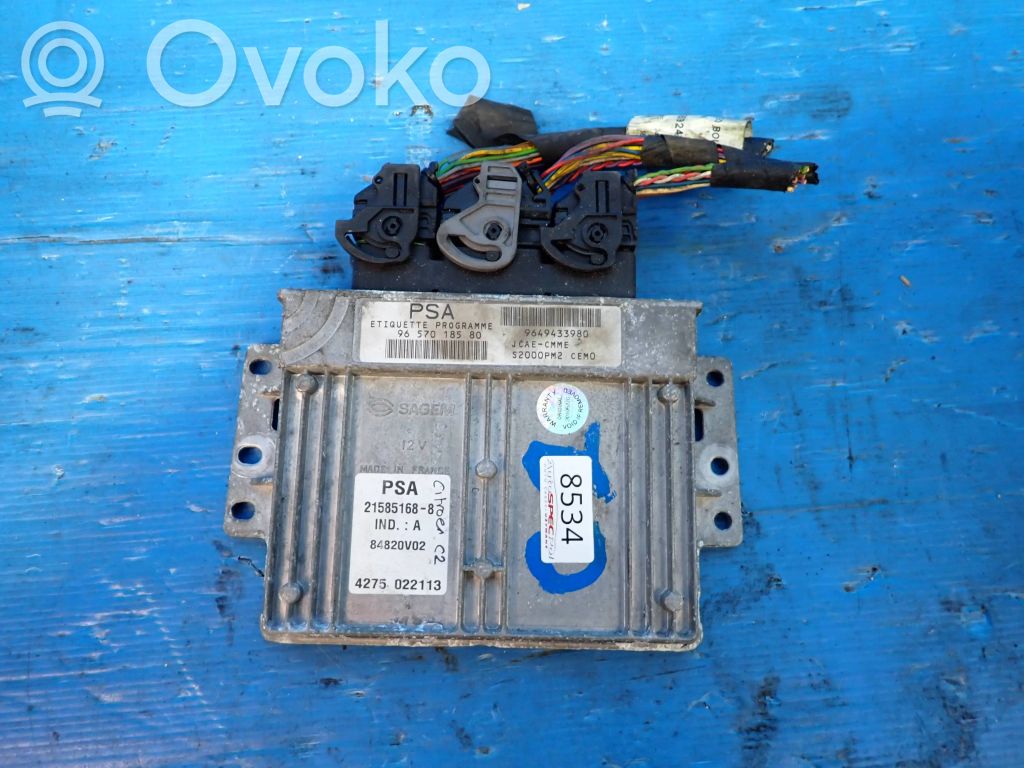 Citroen C2 Engine control unit/module 
