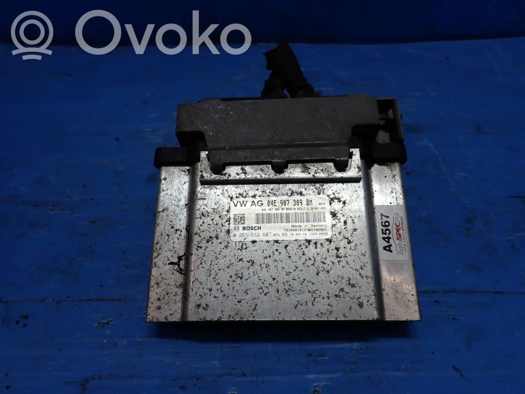 Engine control unit/module   04E907309BM,0261S12607