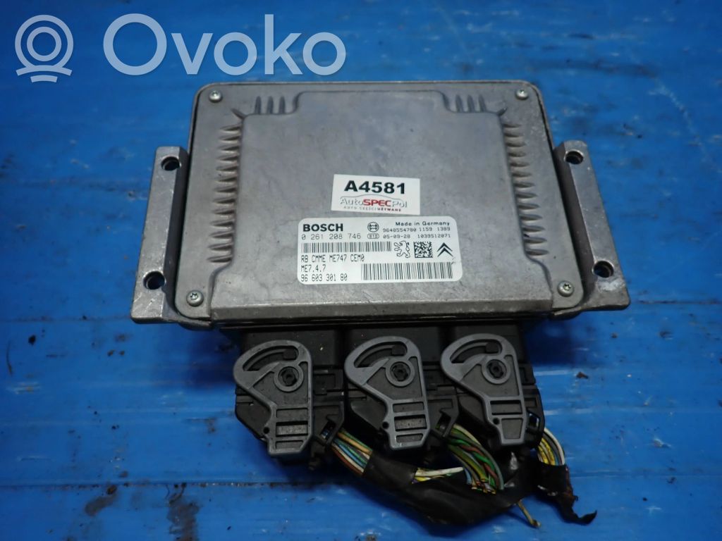 Peugeot 407 Engine control unit/module ECU 