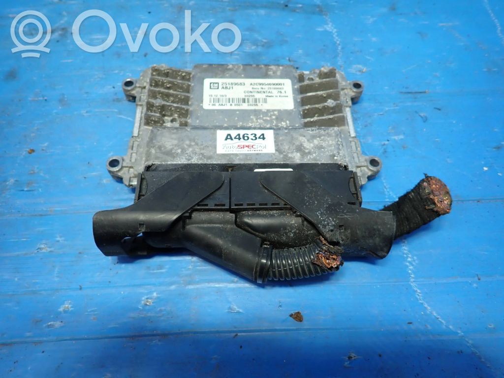 Chevrolet Cruze Engine control unit/module 
