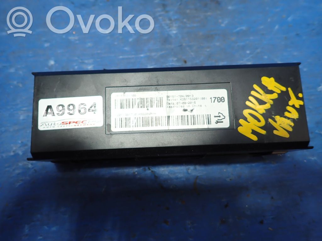 Opel Mokka X Climate control unit 