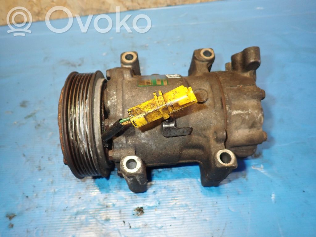 Peugeot 207 Air conditioning (A/C) compressor (pump) 