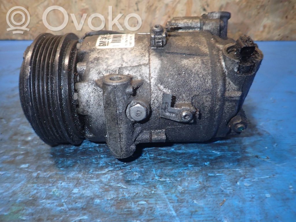 Opel Astra J Air conditioning (A/C) compressor (pump) 