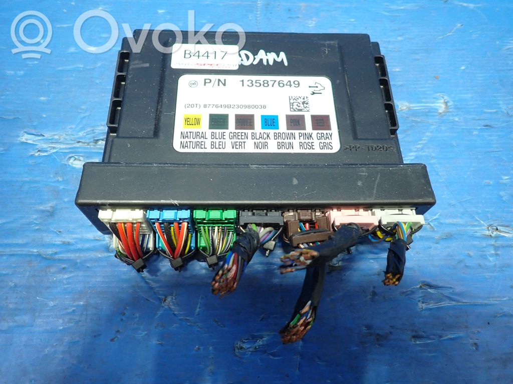 Opel Adam Comfort/convenience module 