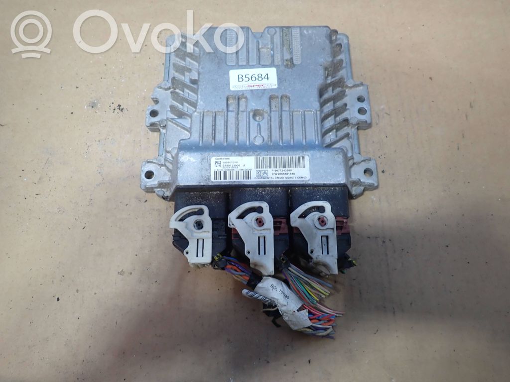 Engine control unit/module   9677243580,9666681180