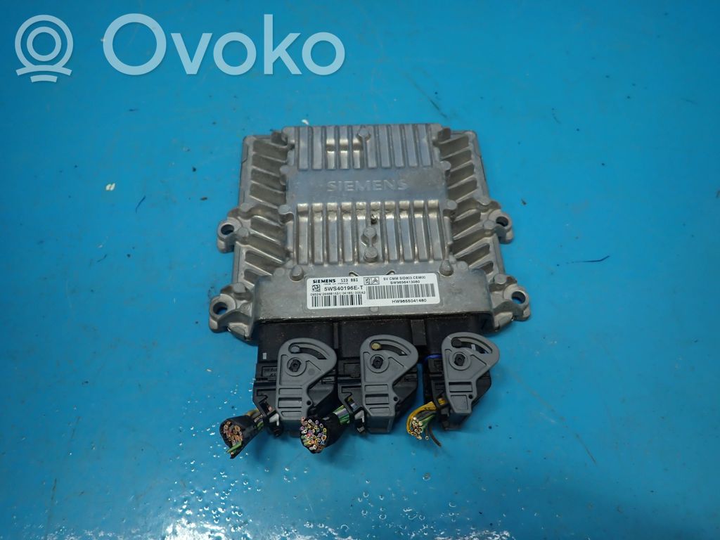 Engine control unit/module   9656413080,5WS40196ET