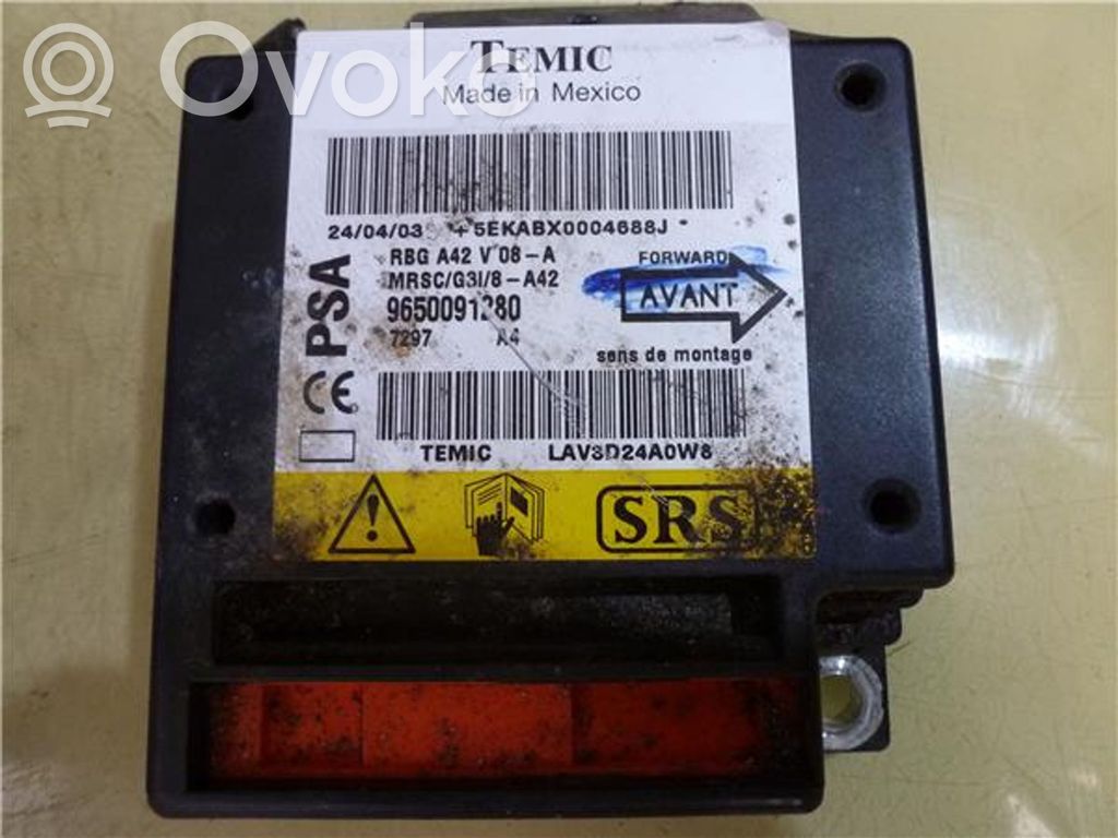 Airbag control unit/module   9650091280