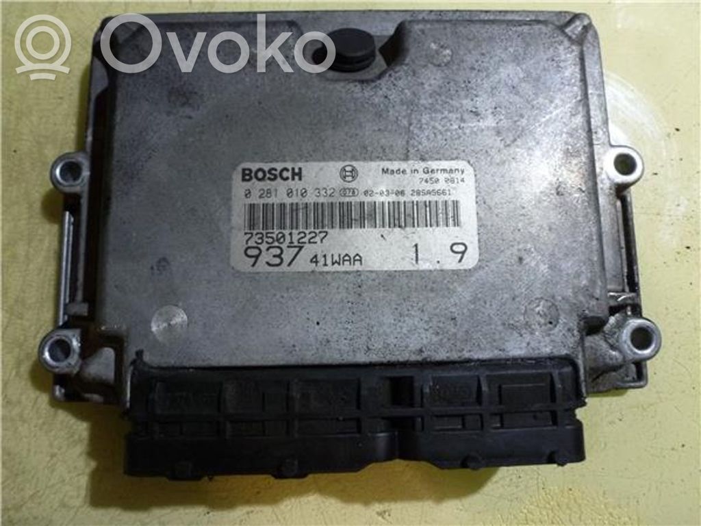 Alfa Romeo 147 Engine control unit/module ECU 