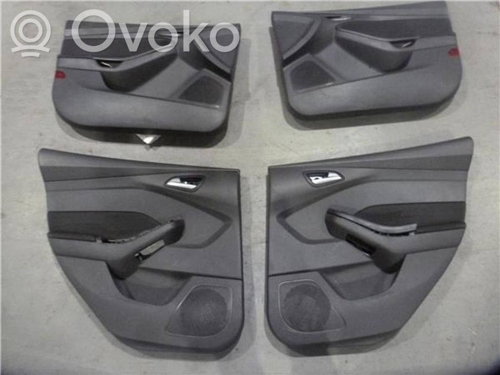 Front door card panel trim