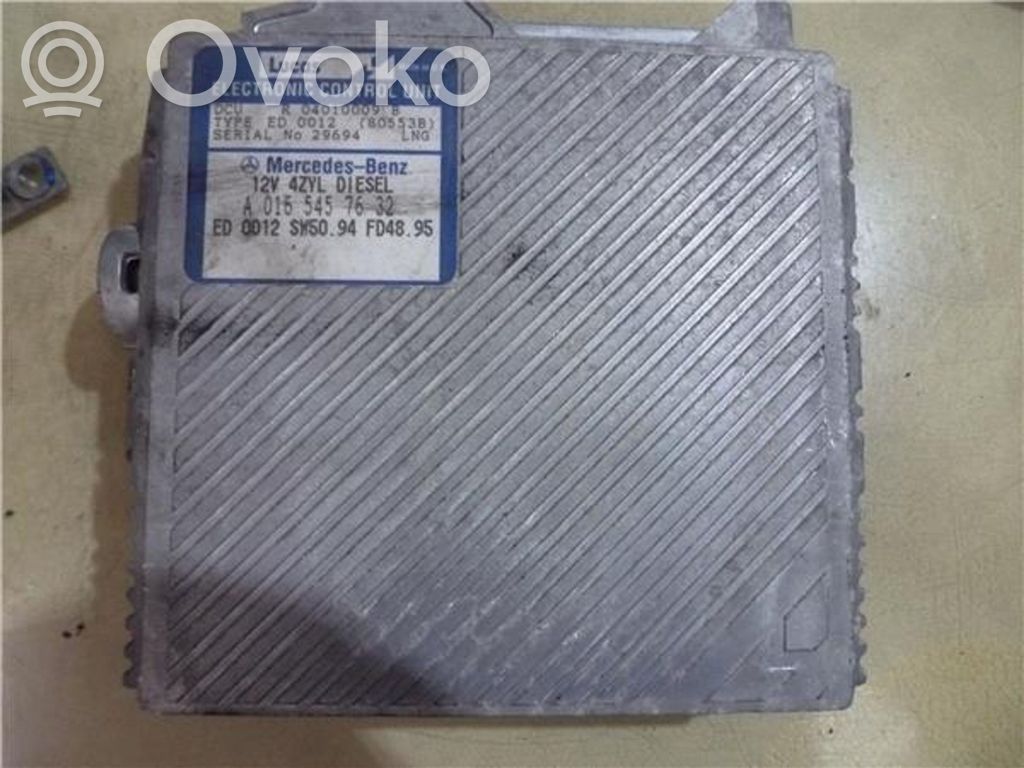 Engine control unit/module ECU   A0165457632,R04010009B
