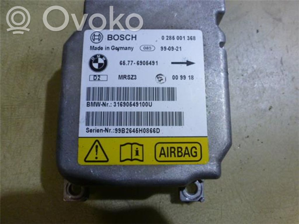 Airbag control unit/module   66776905491,285001368