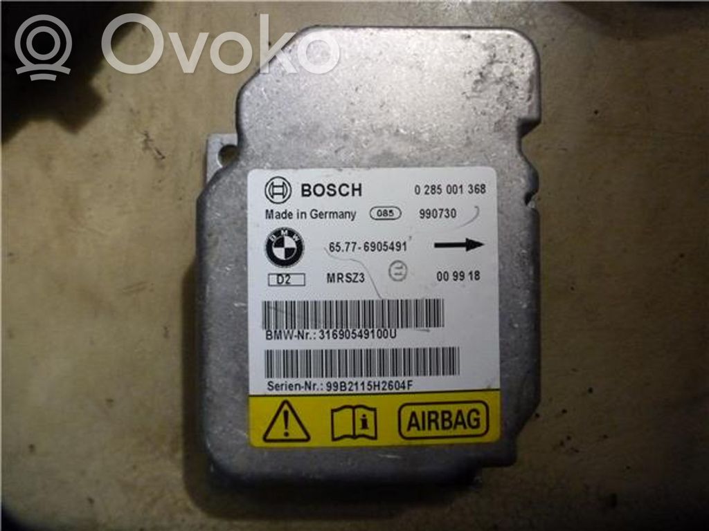 Alpina B3 E46 Unidad de control/módulo del Airbag 