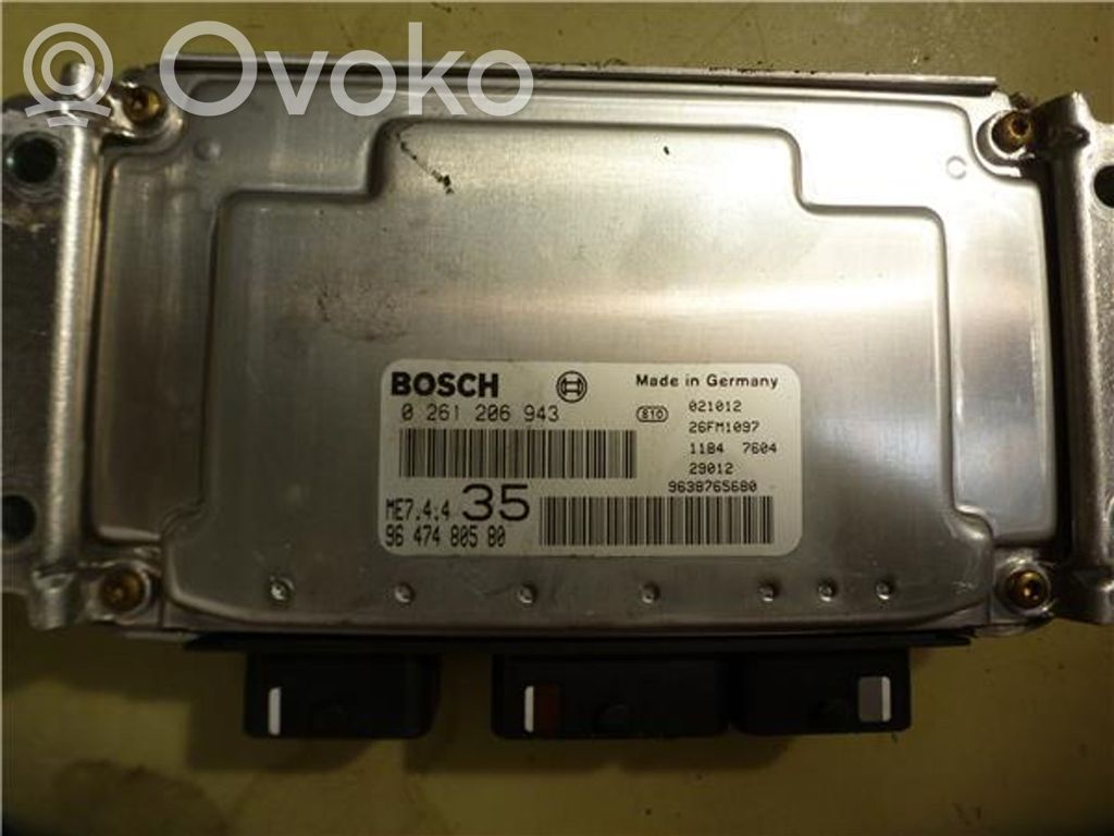Peugeot 307 Engine control unit/module ECU 
